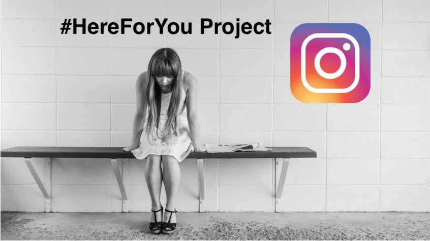 Photograph for Instagram's #HereForYou project